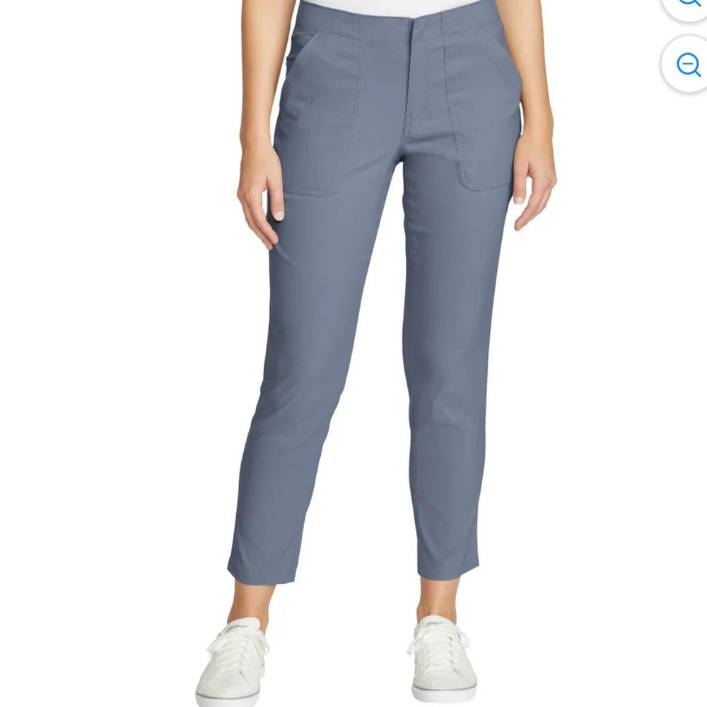 Women's Eddie Bauer Pants Size 10 UPF 50+ Performance Stretch Horizon